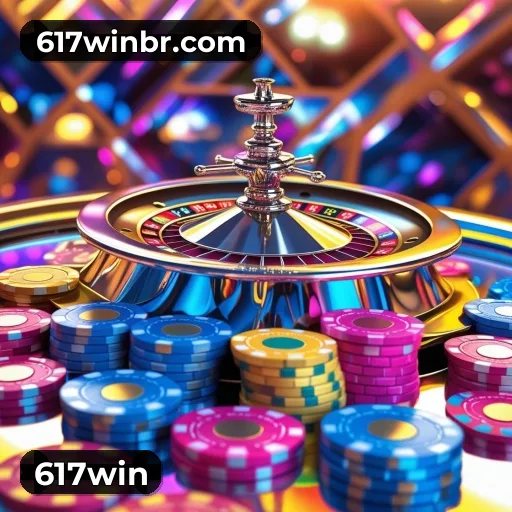 617win App bonus area with promotional offers and PIX support